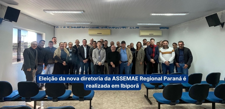 Cispar participa de eleição da nova diretoria da Assemae Regional PR.