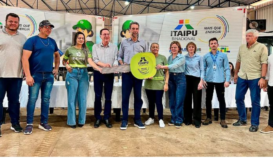 Cispar participa da inauguração da Unidade de Valorização de Recicláveis em Francisco Beltrão