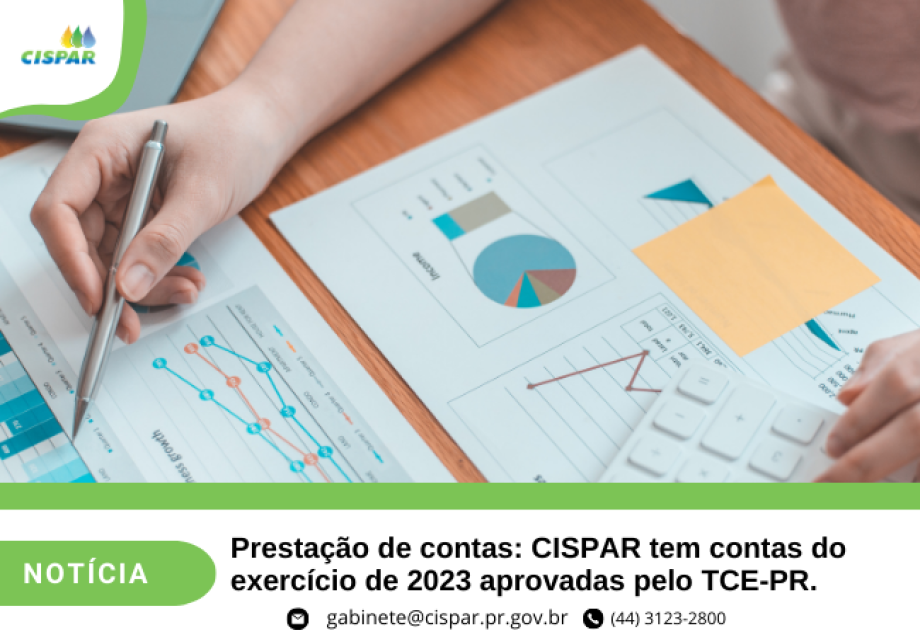 CISPAR tem contas do exercício de 2023 aprovadas pelo TCE-PR.