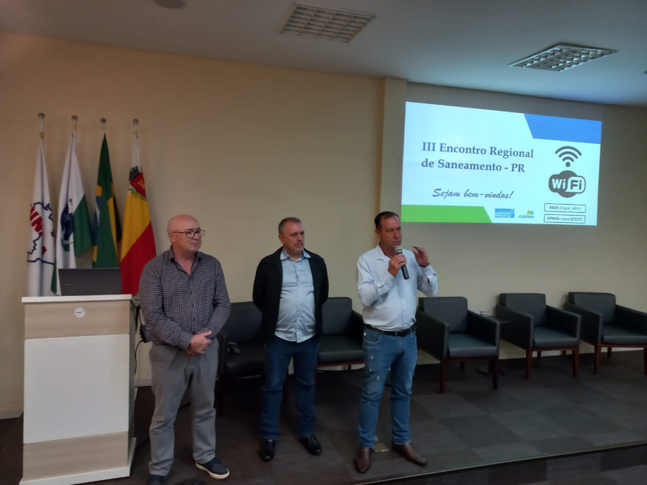 Com ampla participação, Cispar e Assemae realizaram Encontro Regional de Saneamento.