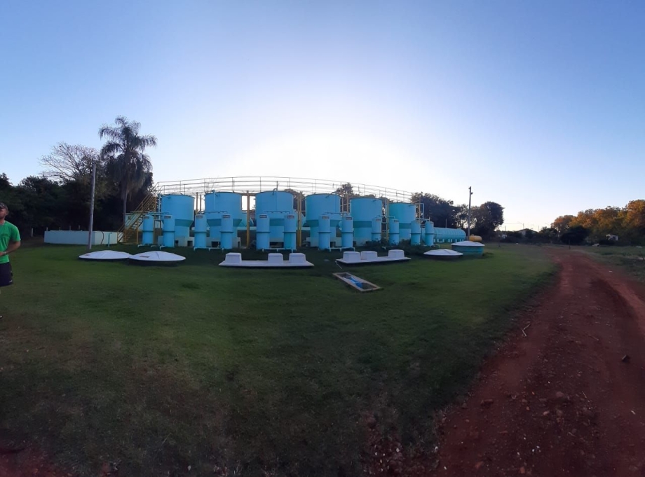 Cispar acompanha processamento na Estação de Tratamento de Esgoto em Ourinhos-SP
