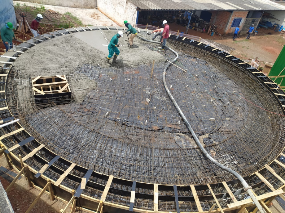 Cispar realiza apoio e assessoria técnica em obra no SAAE de Sertanópolis.