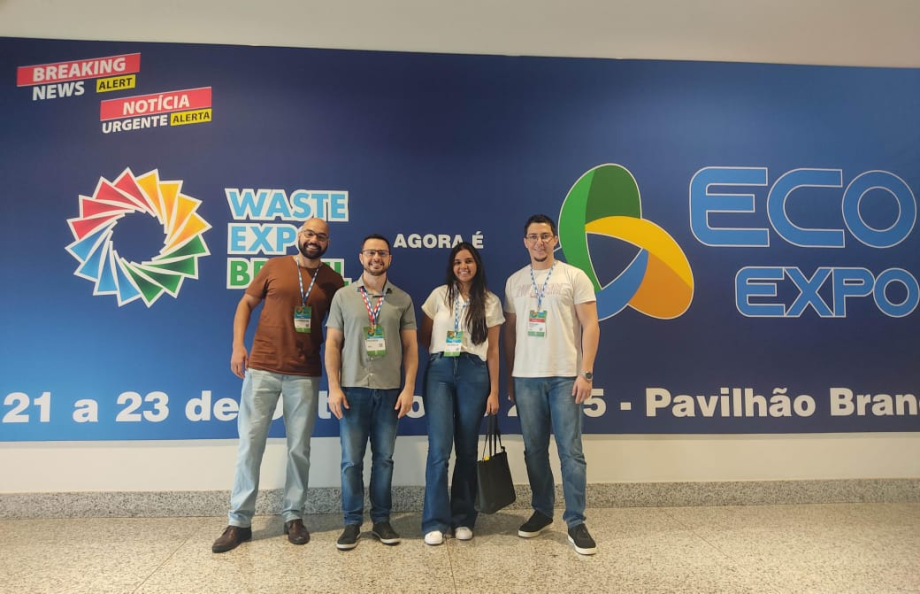 Equipe do Cispar presente na WASTE EXPO BRASIL 2024