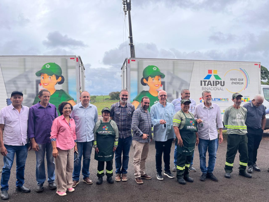 CISPAR participa da inauguração da UVR de Paraíso do Norte com entrega de caminhões e equipamentos.
